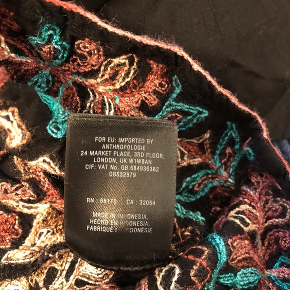 Anthropologie Embroidered Dress - Picture 5 of 8